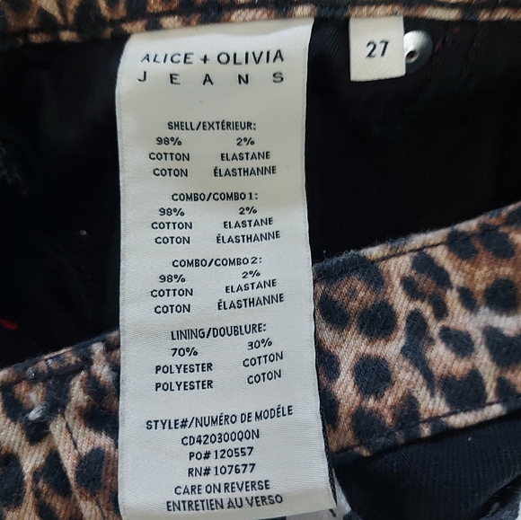 ALICE + OLIVIA Mid-Rise Straight Leg Jeans - Picture 5 of 8